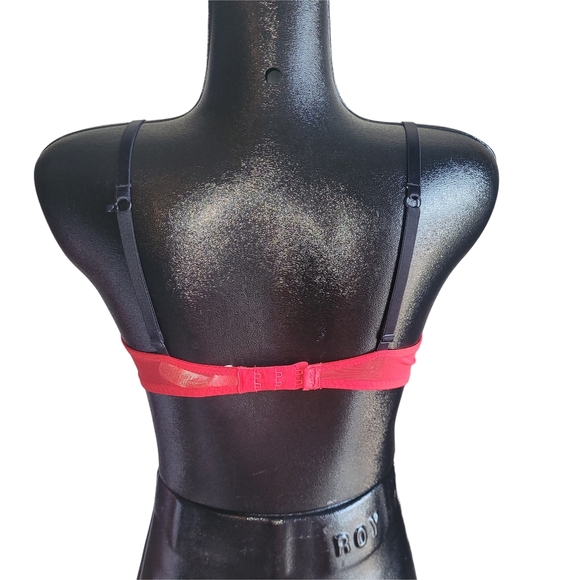 La SENZA Red and Black Lace Bra 36B - Picture 3 of 4